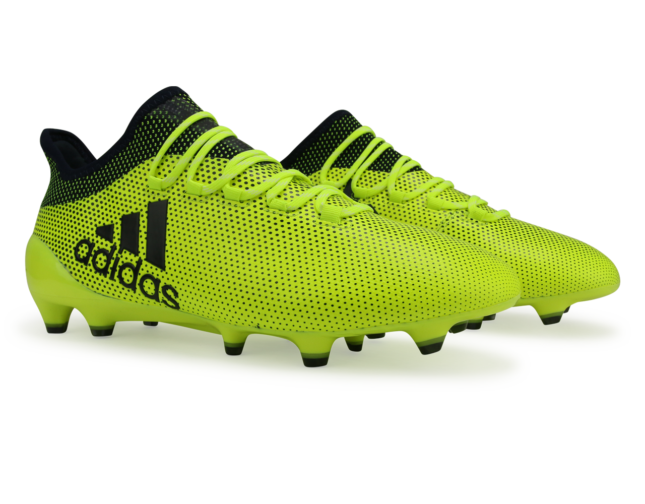 adidas Men's X 17.1 FG Solar Yellow/Legend Ink