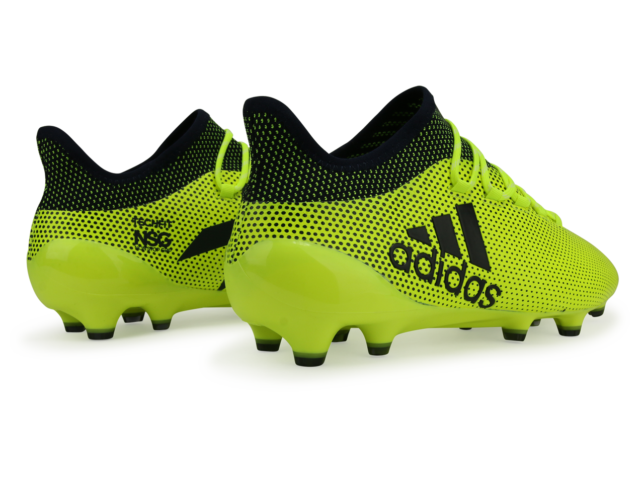 adidas Men's X 17.1 FG Solar Yellow/Legend Ink