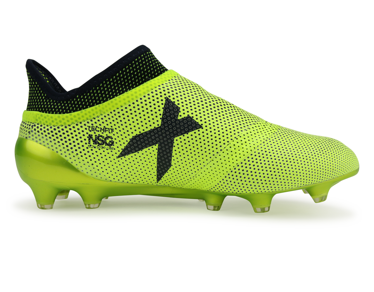 adidas Men's X 17+ Purespeed FG Solar Yellow/Legend Ink