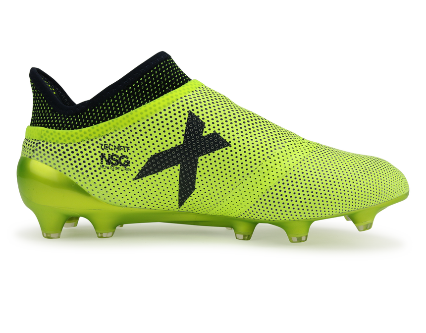 adidas Men's X 17+ Purespeed FG Solar Yellow/Legend Ink
