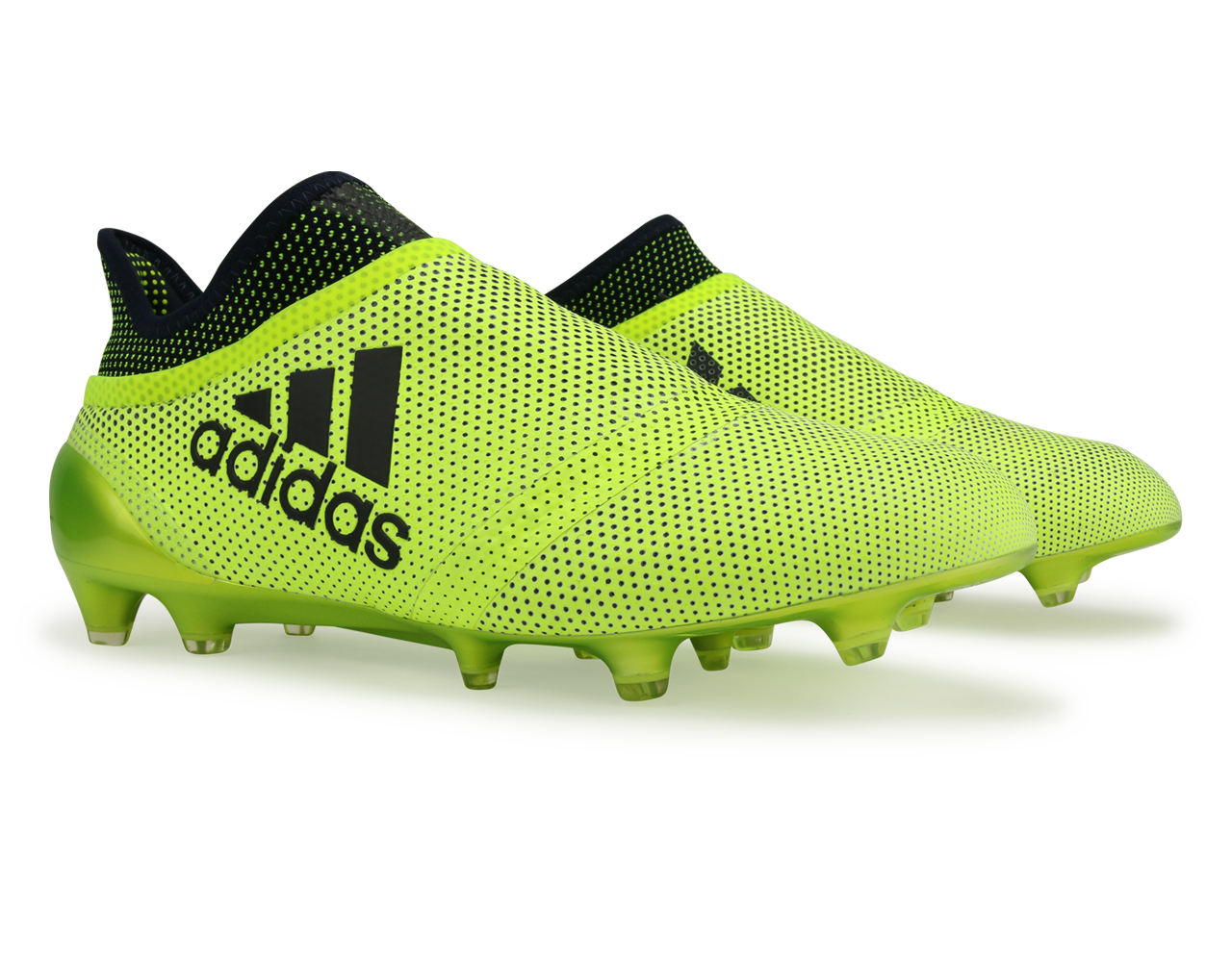 adidas Men's X 17+ Purespeed FG Solar Yellow/Legend Ink