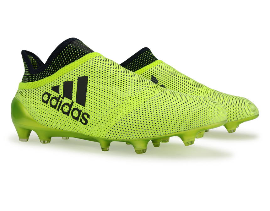 adidas Men's X 17+ Purespeed FG Solar Yellow/Legend Ink