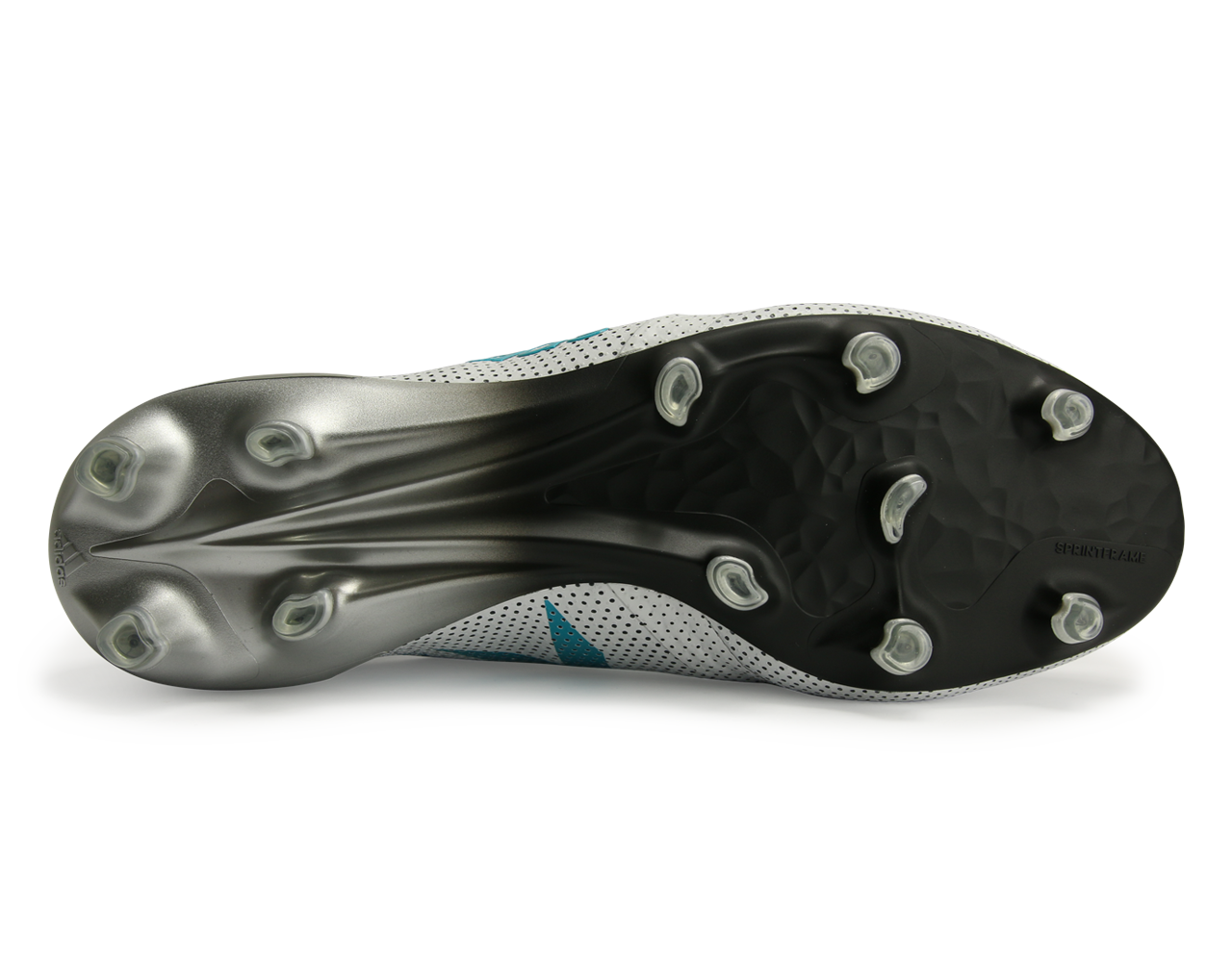 adidas Men's X 17+ Purespeed FG White/Energy Blue/Clear Grey