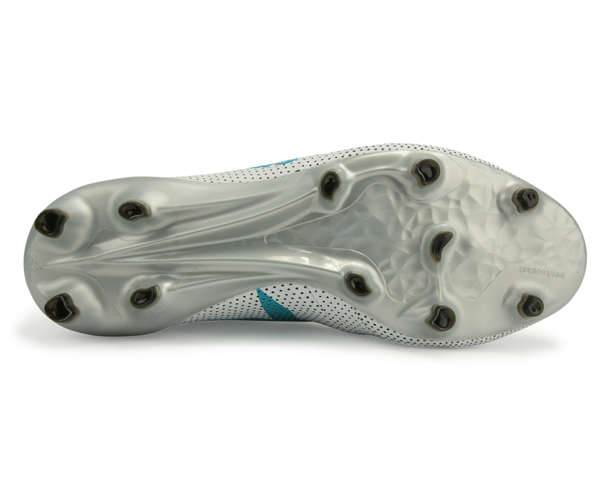 adidas Kids X 17+ PURESPEED FG White/Energy Blue/Clear Grey