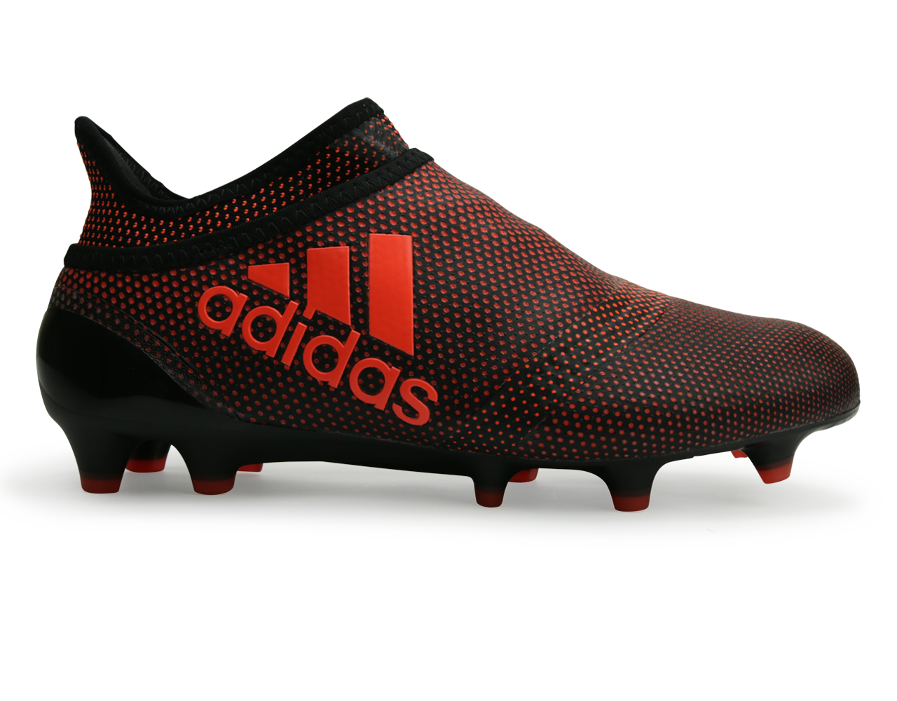 adidas Kids X 17+ Purespeed FG Core Black/Solar Red/Solar Orange