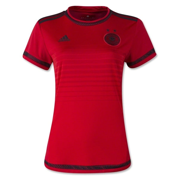 adidas Women's Germany 15/16 WC Away Jersey Red/Black