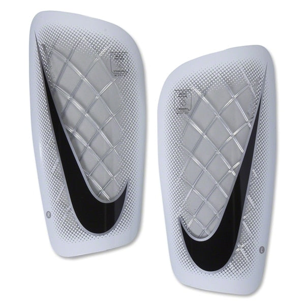 Nike Mercurial Lite Shin Guards White