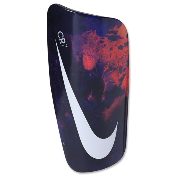Nike CR7 Mercurial Lite Shin Guards Lava Graphic/Metal Silver