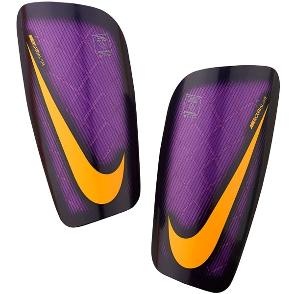 Nike Mercurial Lite Shin Guards Hyper Grape/Court Purple/Bright Citrus