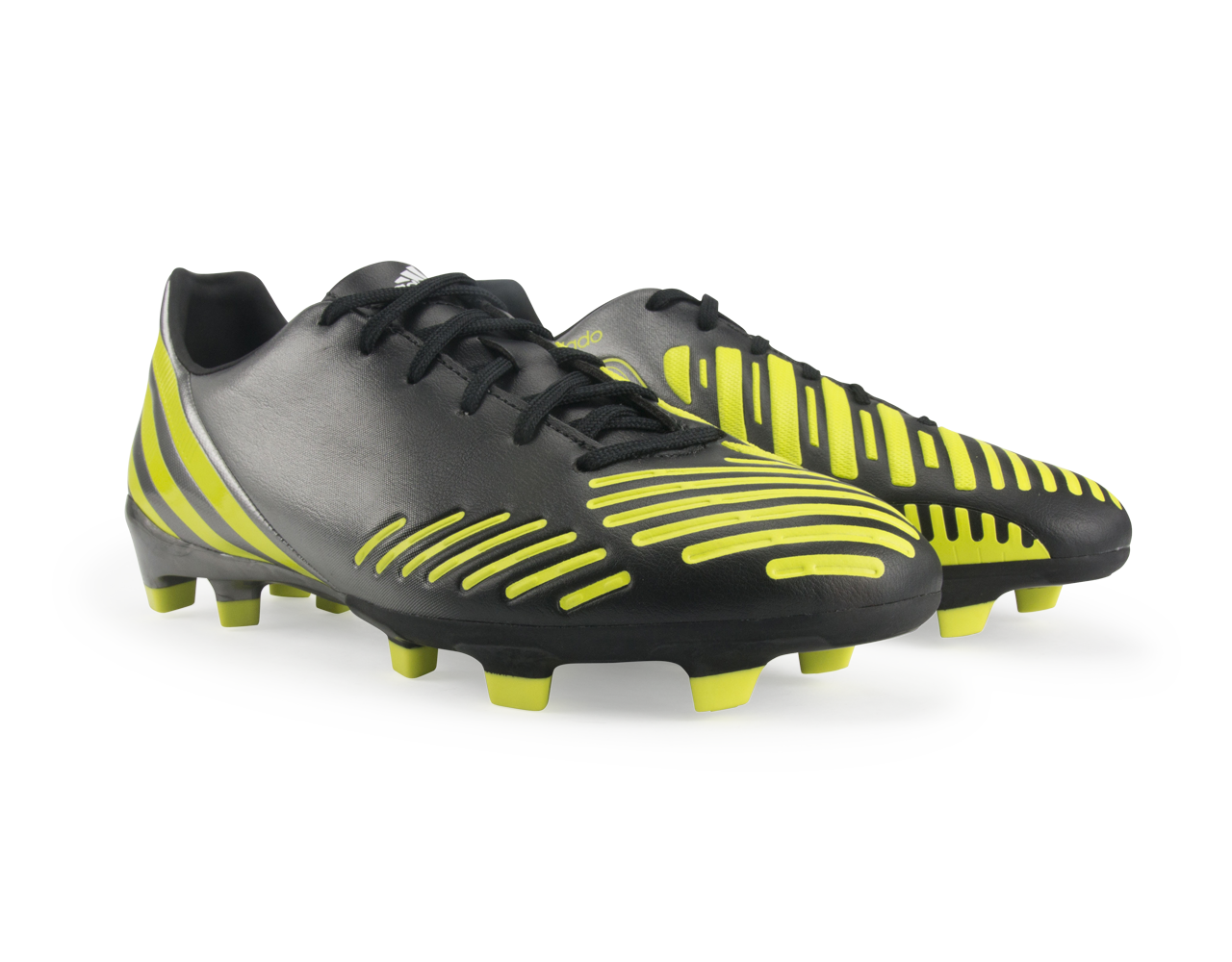 adidas Men's Predator Absolado LZ TRX FG Black/Neo Iron Metallic/Lab Lime