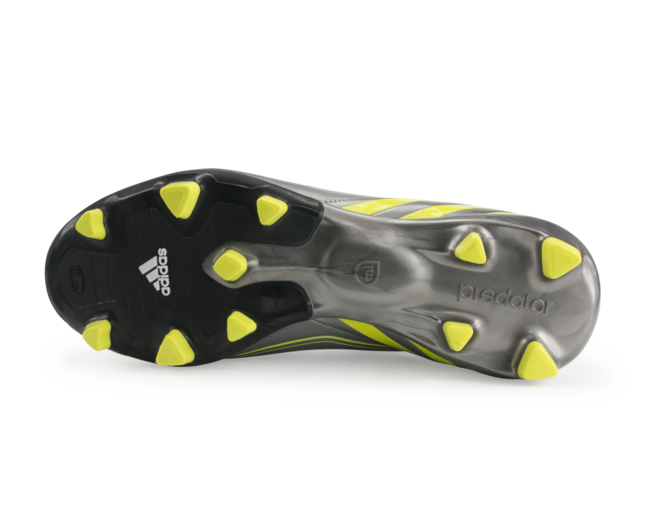 adidas Men's Predator Absolado LZ TRX FG Black/Neo Iron Metallic/Lab Lime