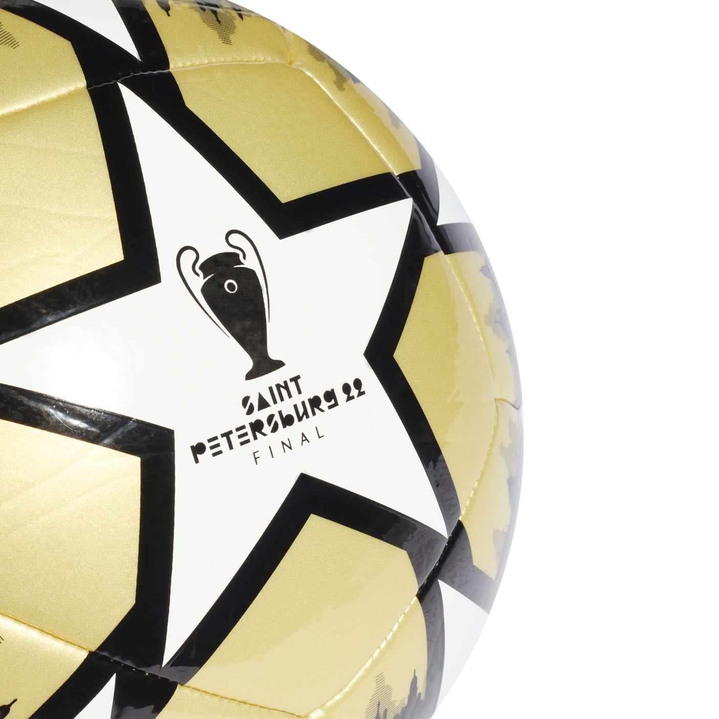 adidas Finale 22 UCL Club Ball Gold/White Side