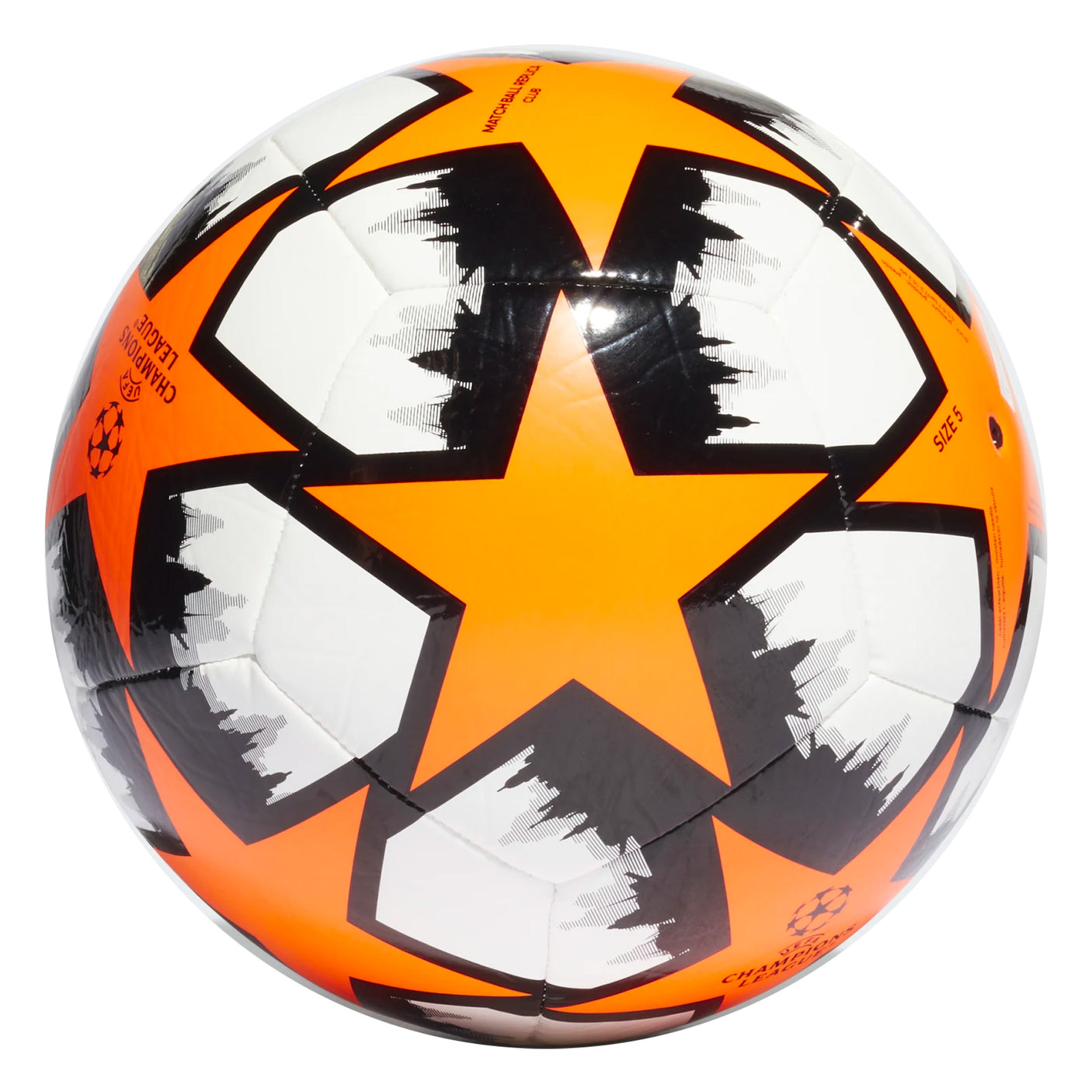 adidas Finale 22 UCL Club Ball Orange/White/Black Back