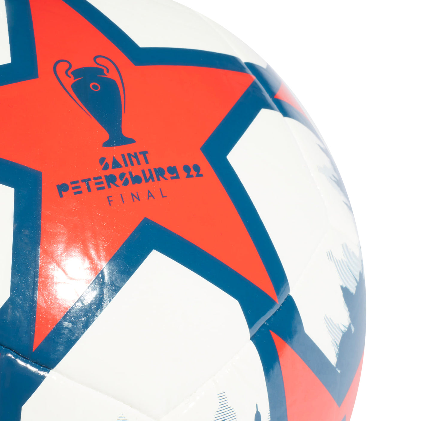 adidas Finale 22 UCL Club Ball Red/White/Blue Side