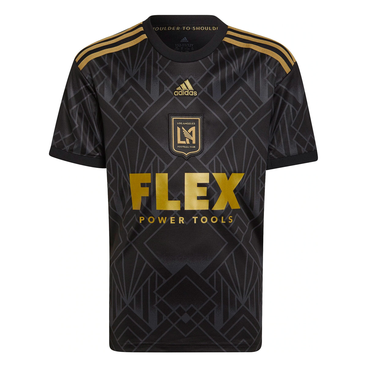 adidas Kids LAFC 2022/23 Home Jersey Black/Gold – Azteca Soccer