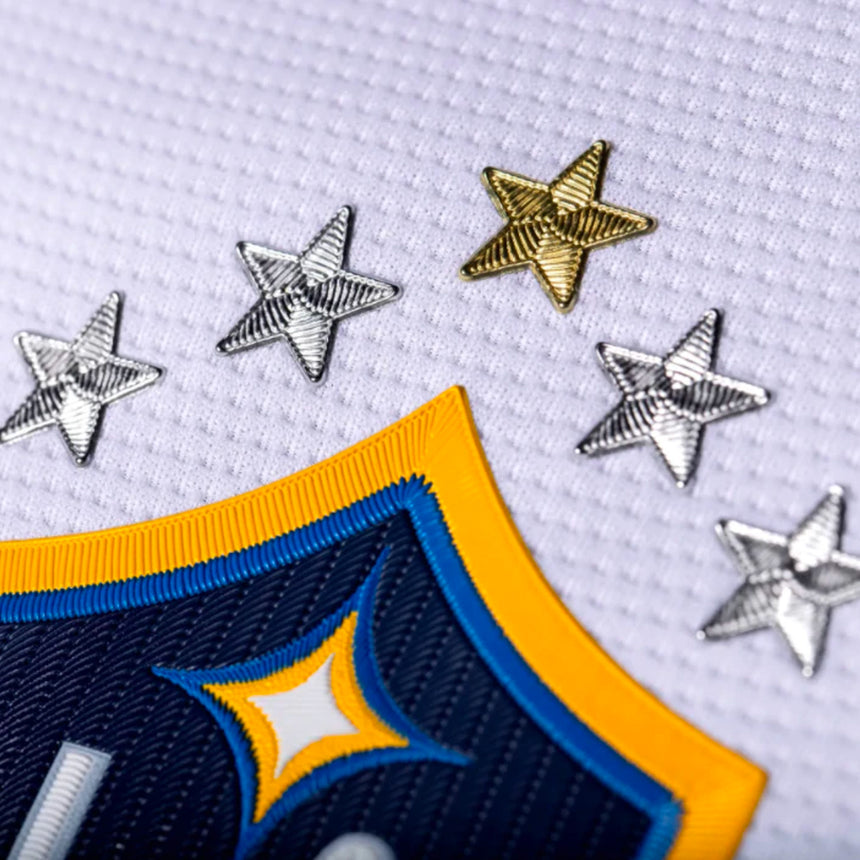 adidas Mens LA Galaxy 2022/23 Authentic Home Jersey White/Navy Crest