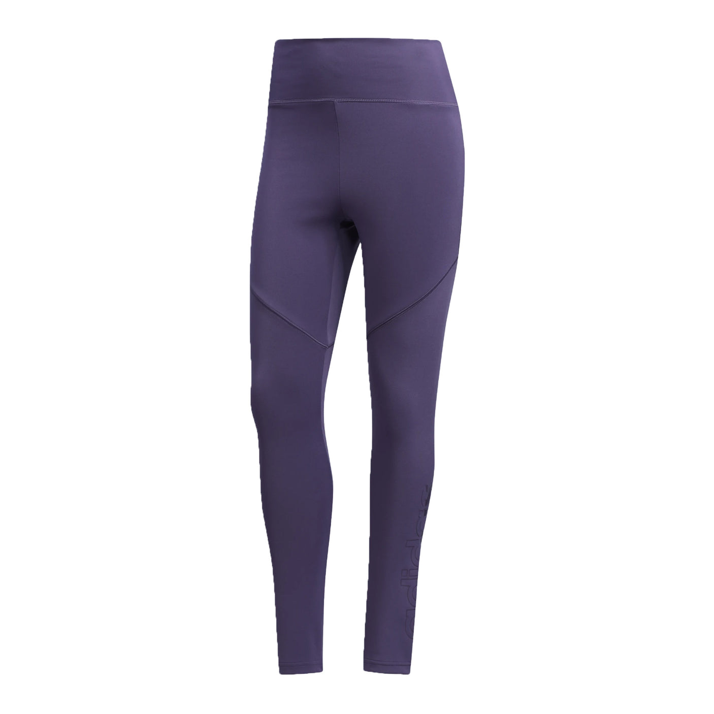 adidas Womens Designed 2 Move Training Tights Purple Front