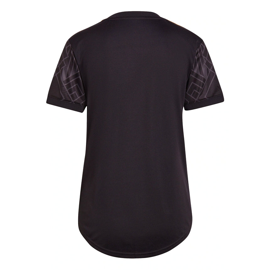 adidas Womens LAFC 2022/23 Home Jersey Black/Gold Back