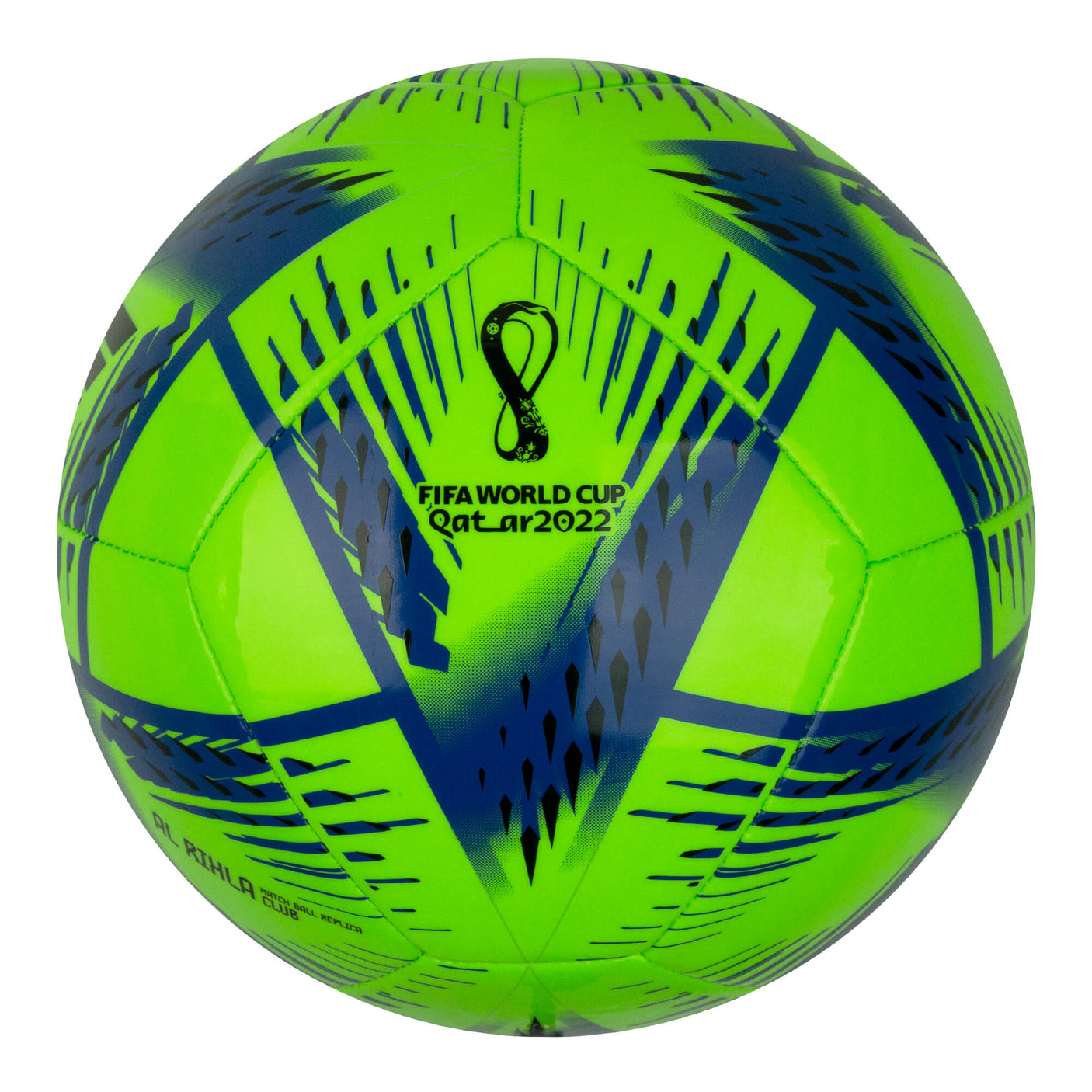 adidas Al Rihla World Cup 2022 Club Ball Green/Blue Front
