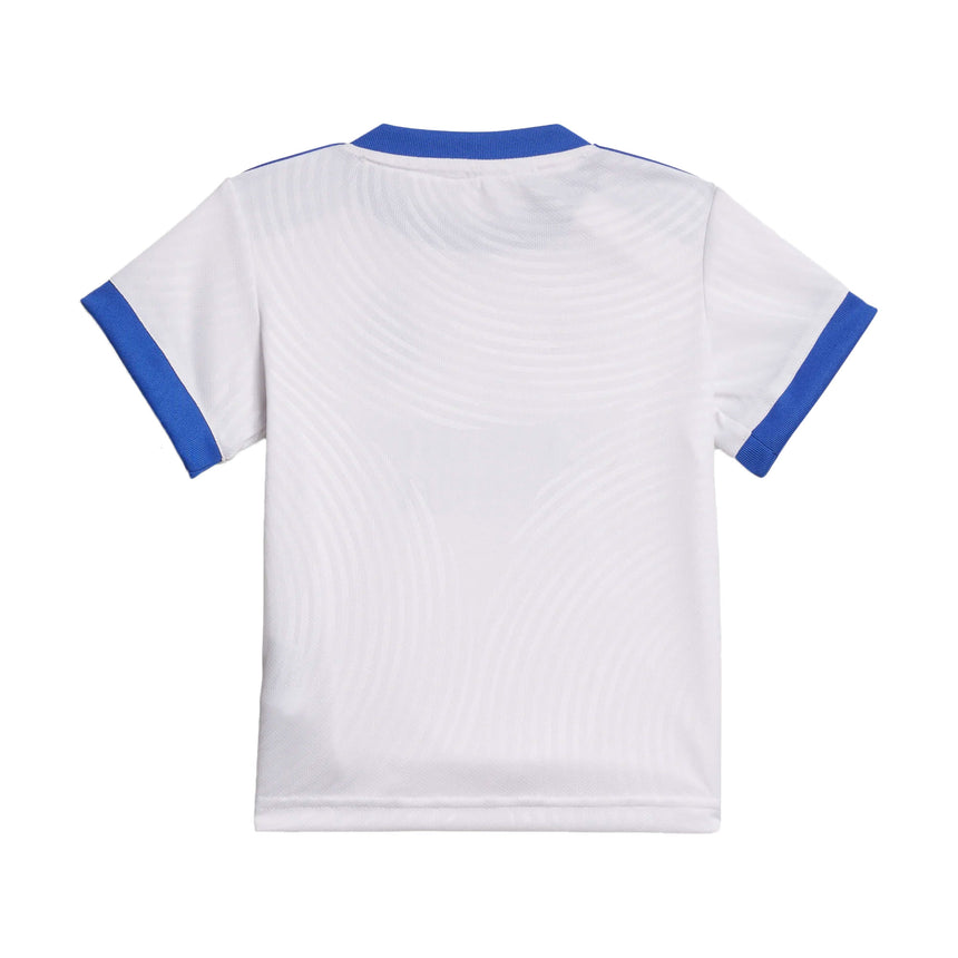 adidas Real Madrid 2021/22 Home Baby Kit White/Blue Back Shirt