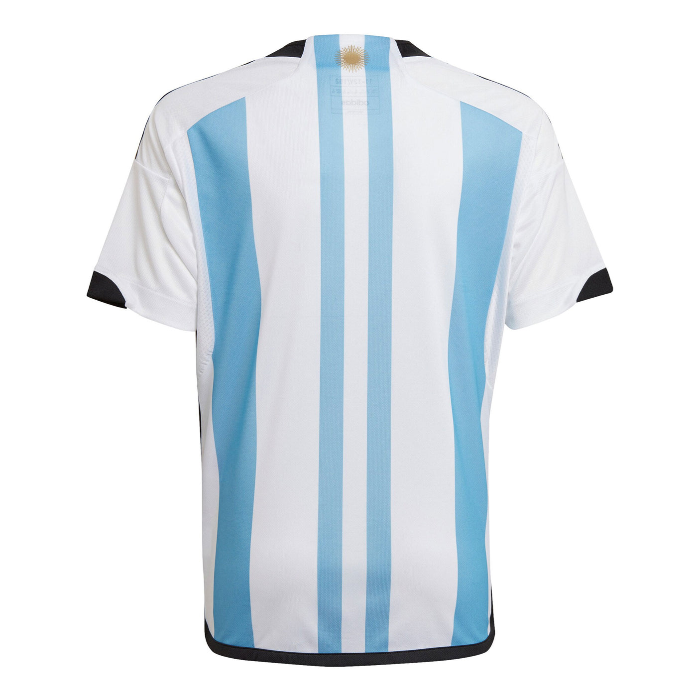 adidas Kids Argentina 2022/23 Home Jersey White/Light Blue Back