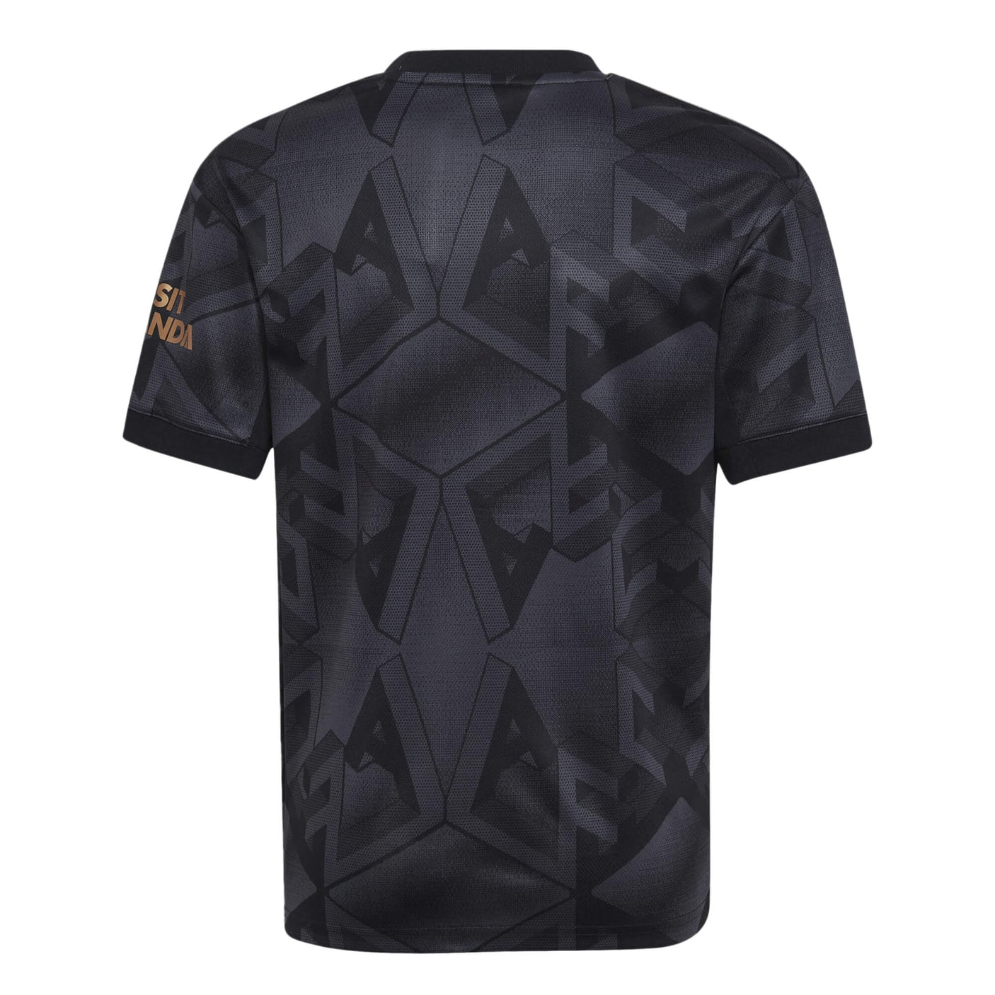 adidas Kids Arsenal 2022/23 Away Jersey Black Back