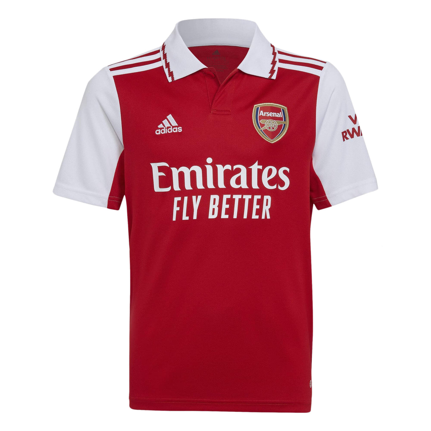 adidas Kids Arsenal 2022/23 Home Jersey Scarlet/White Front