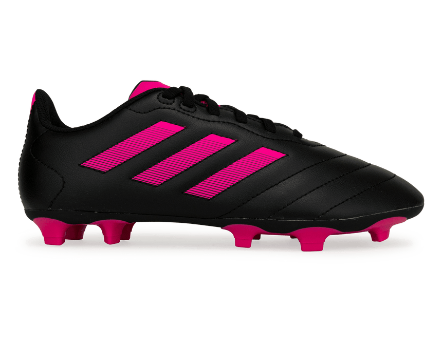 adidas Kids Goletto VIII FG Black/Pink Front