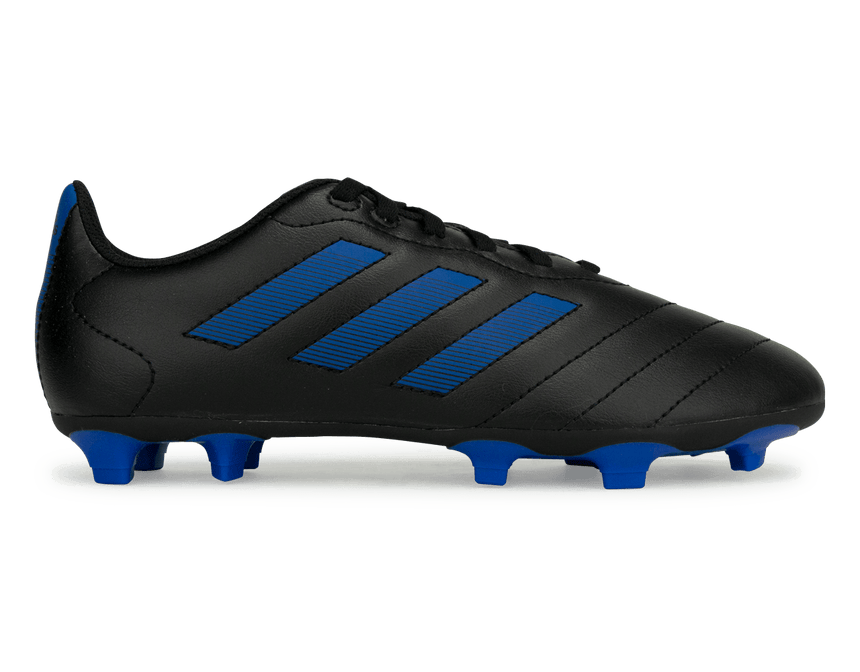 adidas Kids Goletto VIII FG Black/Royal Blue Front