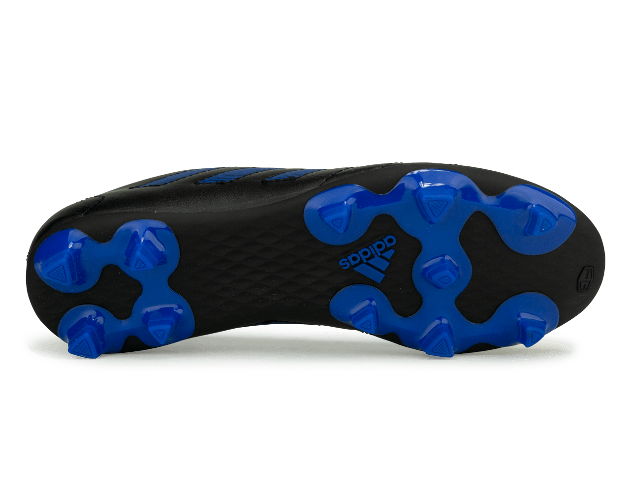 adidas Kids Goletto VIII FG Black/Royal Blue Sole