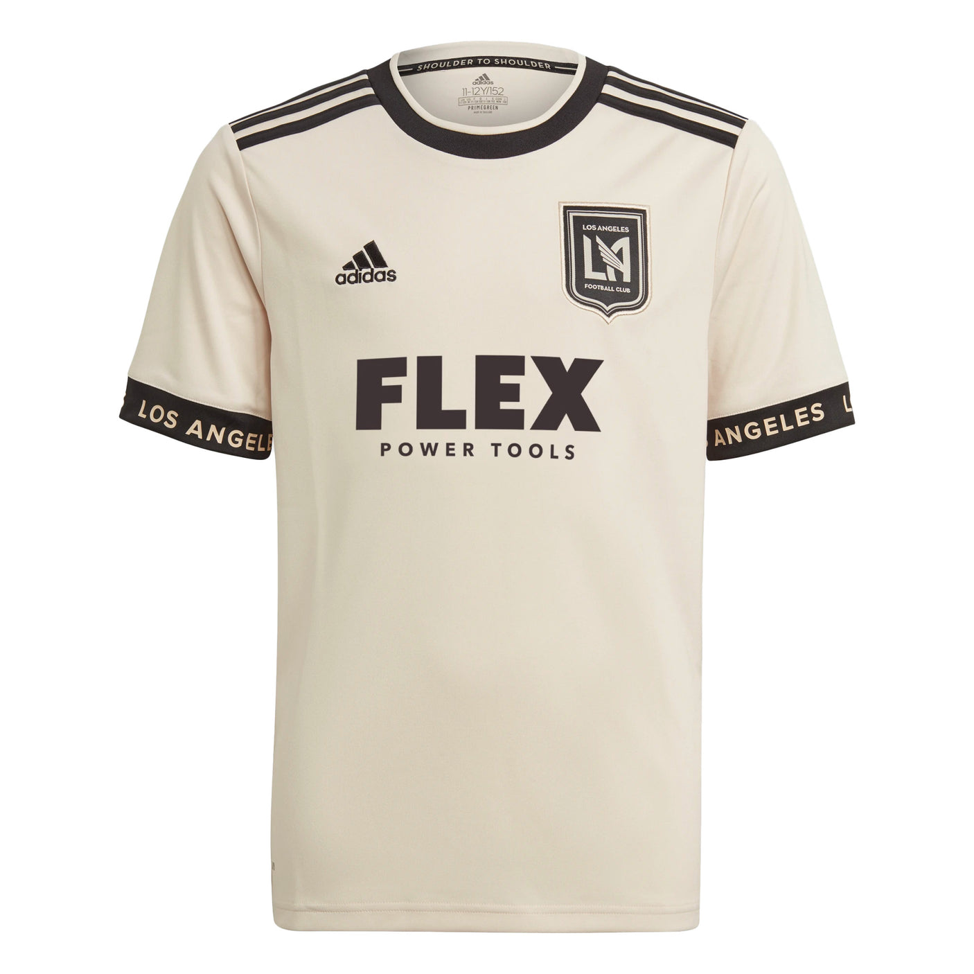 adidas Kids LAFC 2021/22 Away Jersey Gold Front