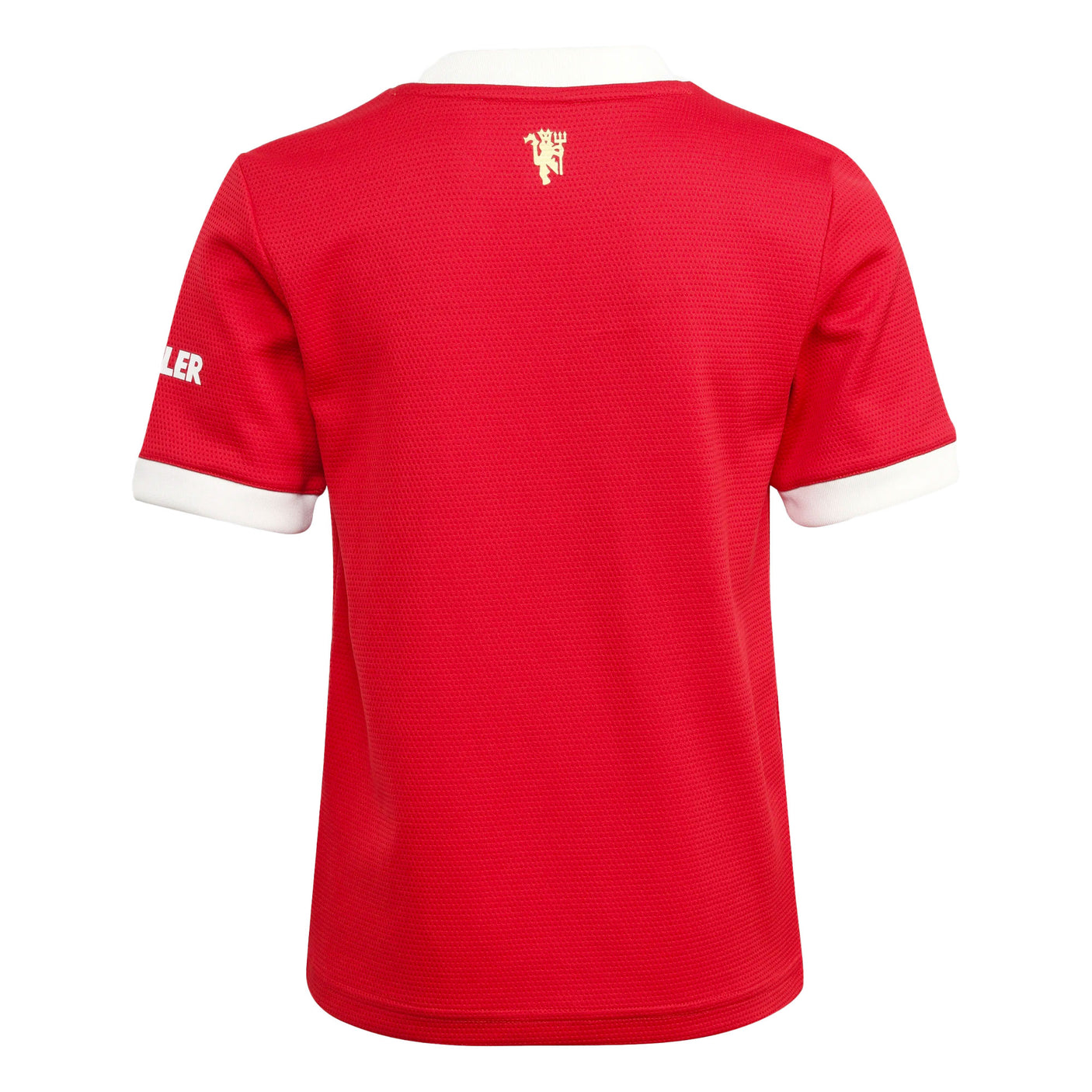 adidas Kids Manchester United 2021/22 Home Mini Kit Real Red/White Jersey Back