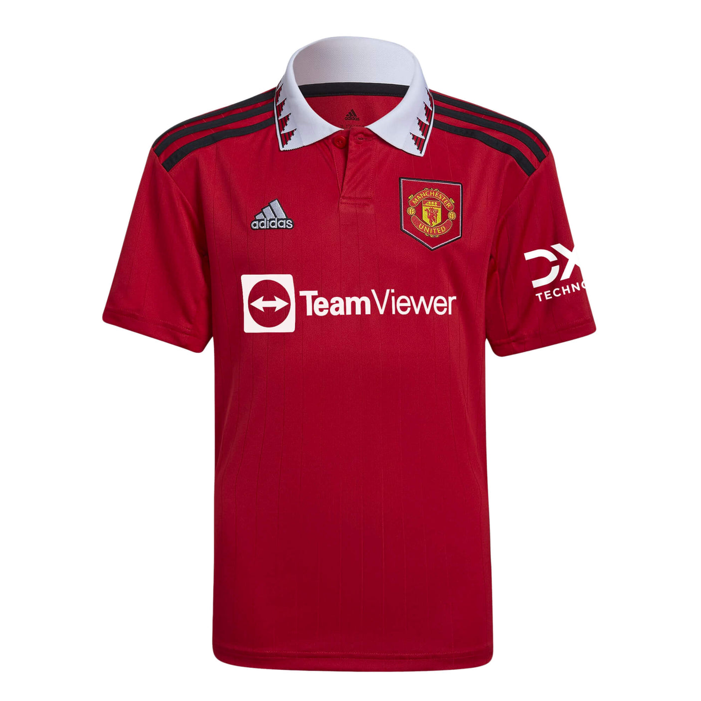 adidas Kids Manchester United 2022/23 Home Jersey Real Red/White