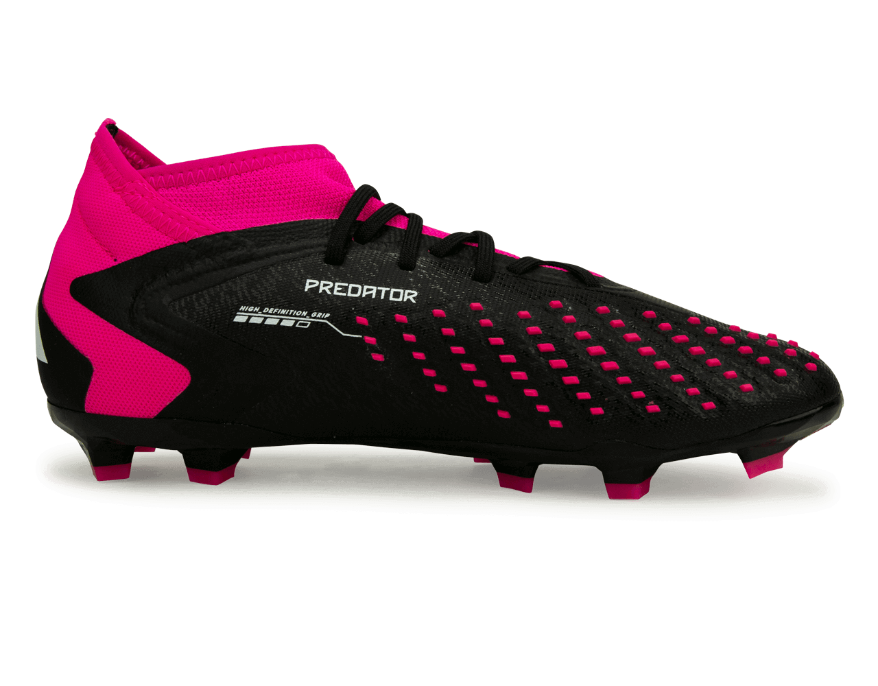 adidas Kids Predator Accuracy.1 FG Black/Pink Side