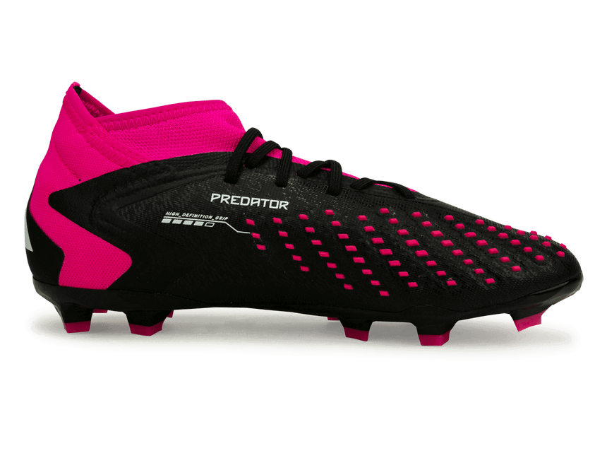 adidas Kids Predator Accuracy.1 FG Black/Pink Side