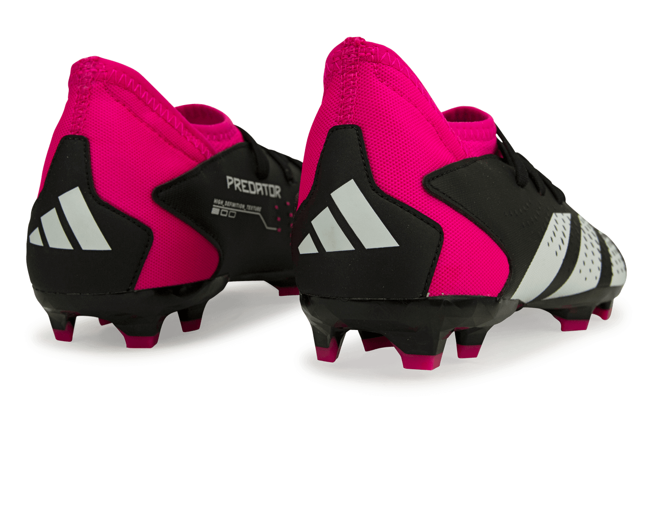 adidas Kids Predator Accuracy.3 FG Black/Pink Rear
