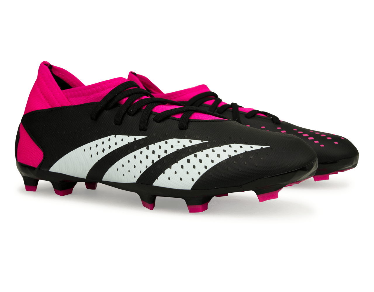 adidas Kids Predator Accuracy.3 FG Black/Pink Together