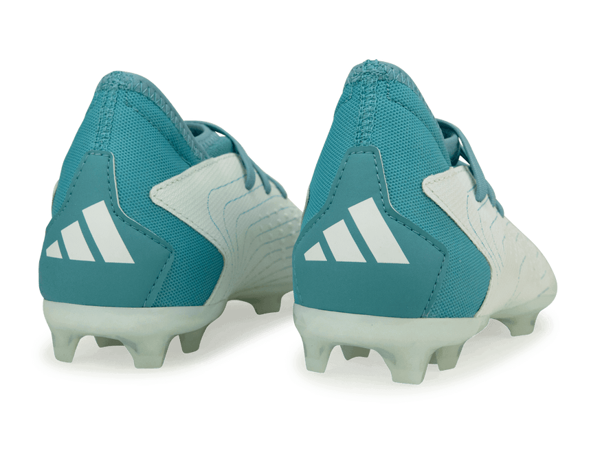 adidas Kids Predator Accuracy.3 FG White/Blue Rear
