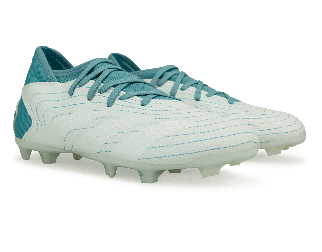 adidas Kids Predator Accuracy.3 FG White/Blue Together