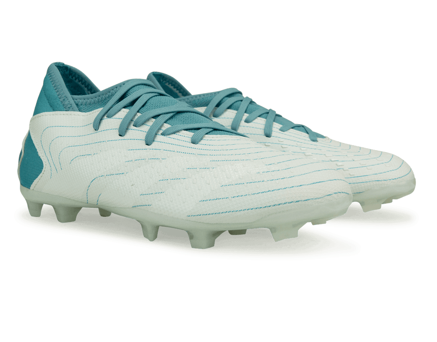 adidas Kids Predator Accuracy.3 FG White/Blue Together