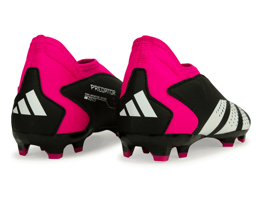 adidas Kids Predator Accuracy.3 LL FG Black/Pink Rear