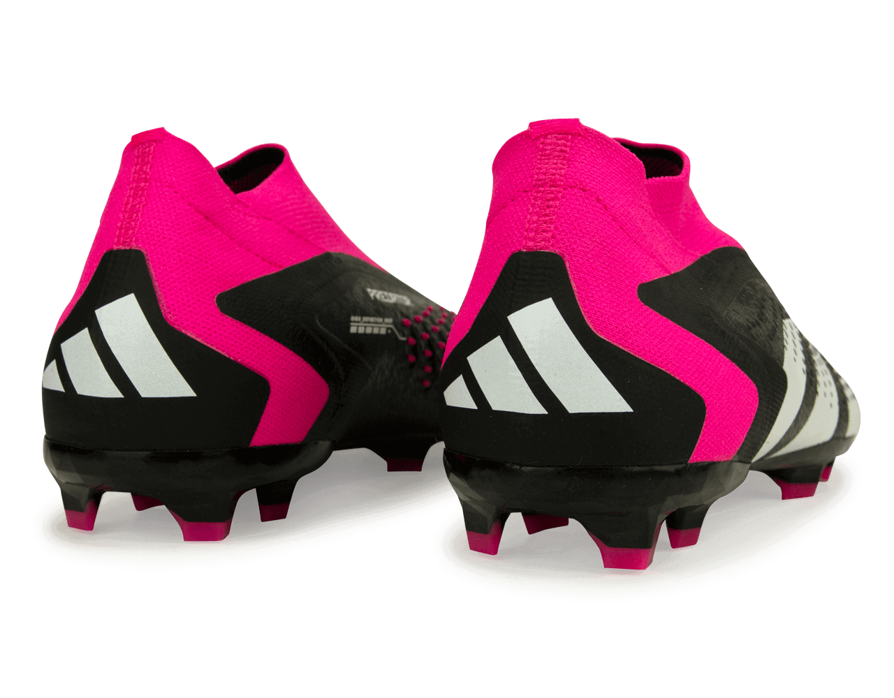 adidas Kids Predator Accuracy+ FG Black/Pink Rear