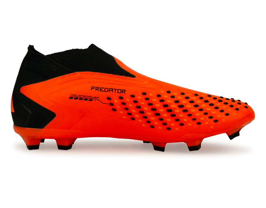 adidas Kids Predator Accuracy+ FG Orange/Black Side