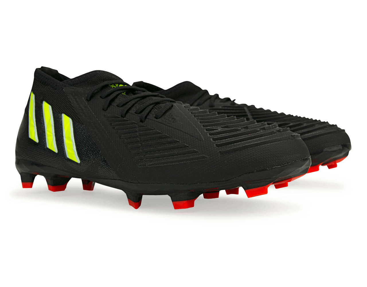adidas Kids Predator Edge.1 FG Black/Solar Yellow Together