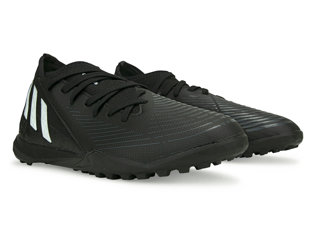 adidas Kids Predator Edge.3 TF Black/White Together
