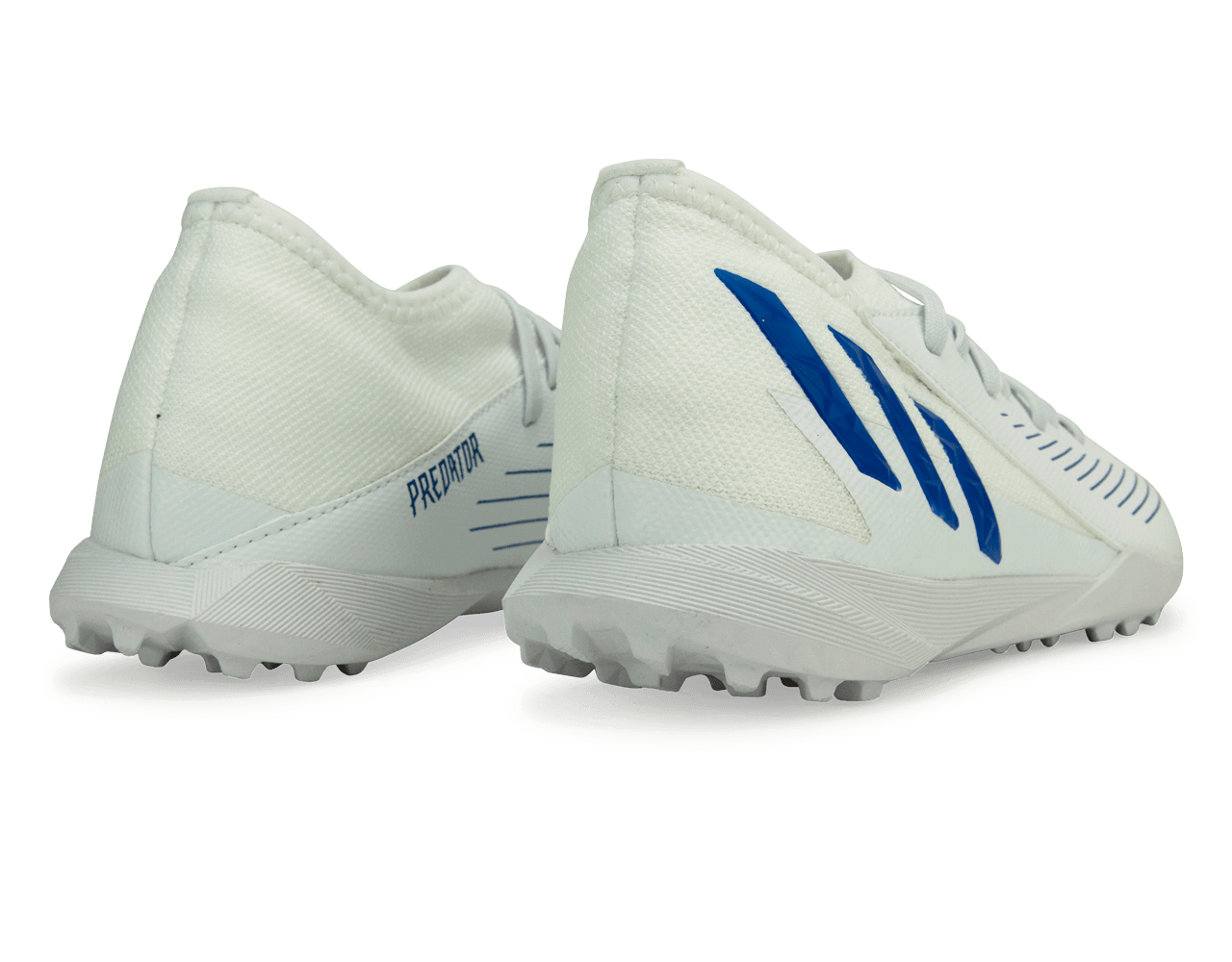 adidas Kids Predator Edge.3 TF White/Hi-Res Blue Rear
