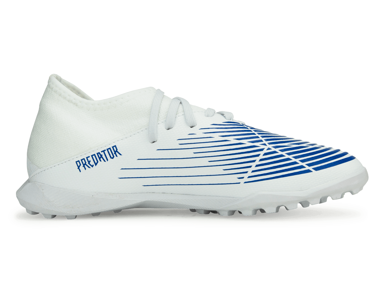 adidas Kids Predator Edge.3 TF White/Hi-Res Blue Side