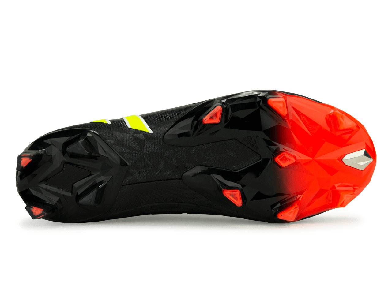 adidas Men's Predator Edge+ FG Black/Solar Yellow Sole