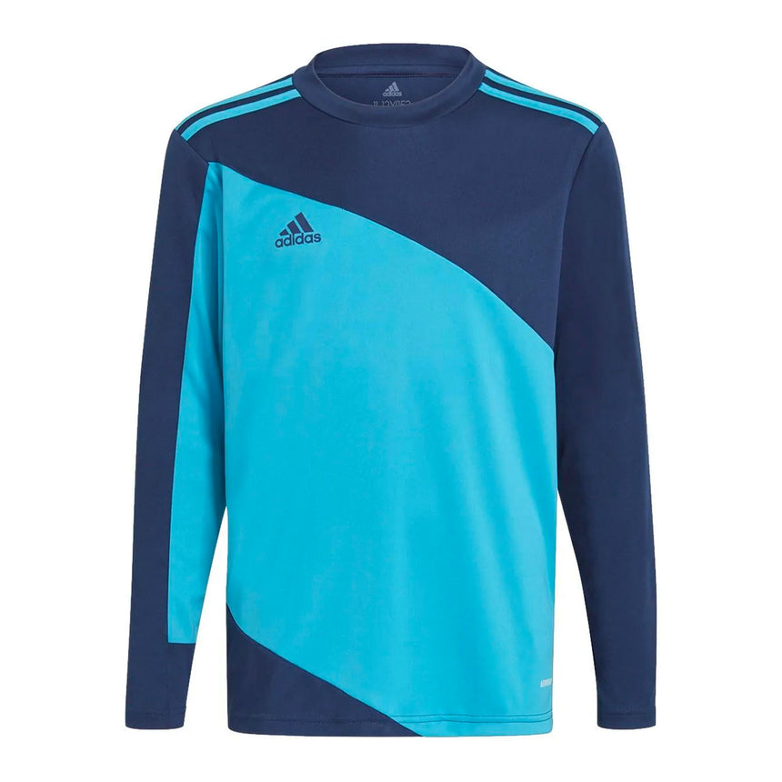 adidas Kids Squadra 21 Goalkeeper Jersey Navy Blue/Aqua Blue Front