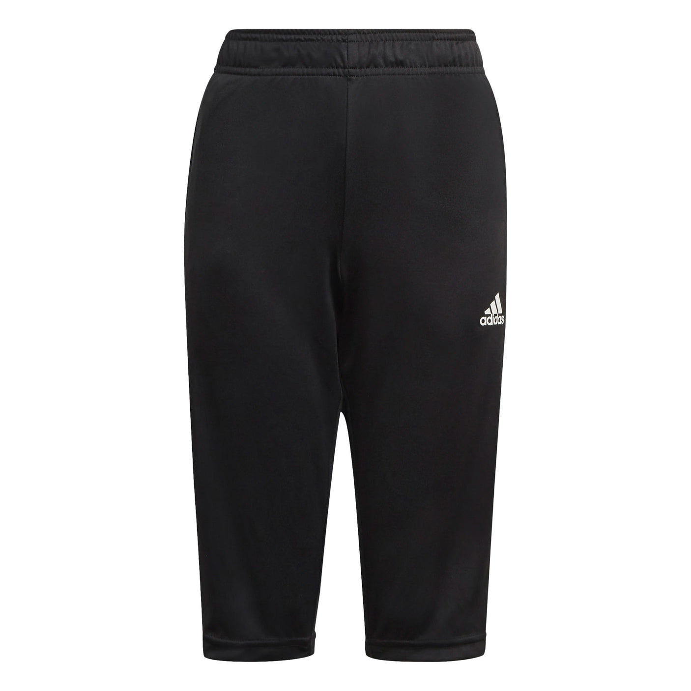 adidas Kids Tiro 21 3/4 Pants Black/White Front